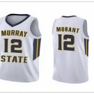 Men's Murray State #12 Ja Morant White College Basketball Jersey