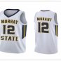Men's Murray State #12 Ja Morant White College Basketball Jersey