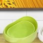 Japanese Small Design Rice Rinser Washer Strainer Colanders for Cleaning Vegetable, Fruit (Green)