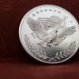 US SILVER TRADE UNIT - Soaring Eagle 1 Troy Oz Silver Coin (CRACKED DIE)