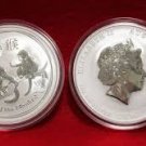 2016 Australia YEAR OF THE MONKEY 1 oz. .9999 Silver Coin