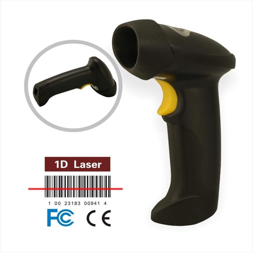 Macroreer Automatic Barcode Scanner 2.4GHz Wireless USB and Wired Handheld Bar-code Reader