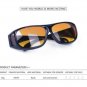 Night Vision Anti-Glare Wraparound Glasses for Bright & Safe Night Time Driving