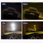 Night Vision Anti-Glare Wraparound Glasses for Bright & Safe Night Time Driving