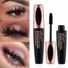 4D Silk Fiber Eyelash Mascara Extension Makeup Black Waterproof Kit Eye Lashes