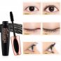 4D Silk Fiber Eyelash Mascara Extension Makeup Black Waterproof Kit Eye Lashes