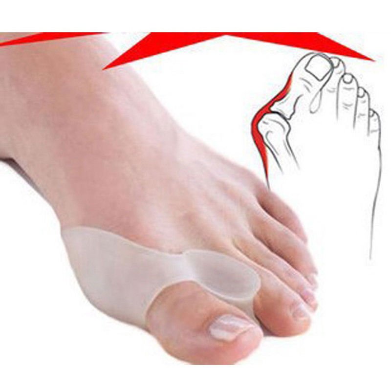 1Pair High Heels Silicone Foot Care Tool Insoles Orthotics Bunion Pedicure Feet