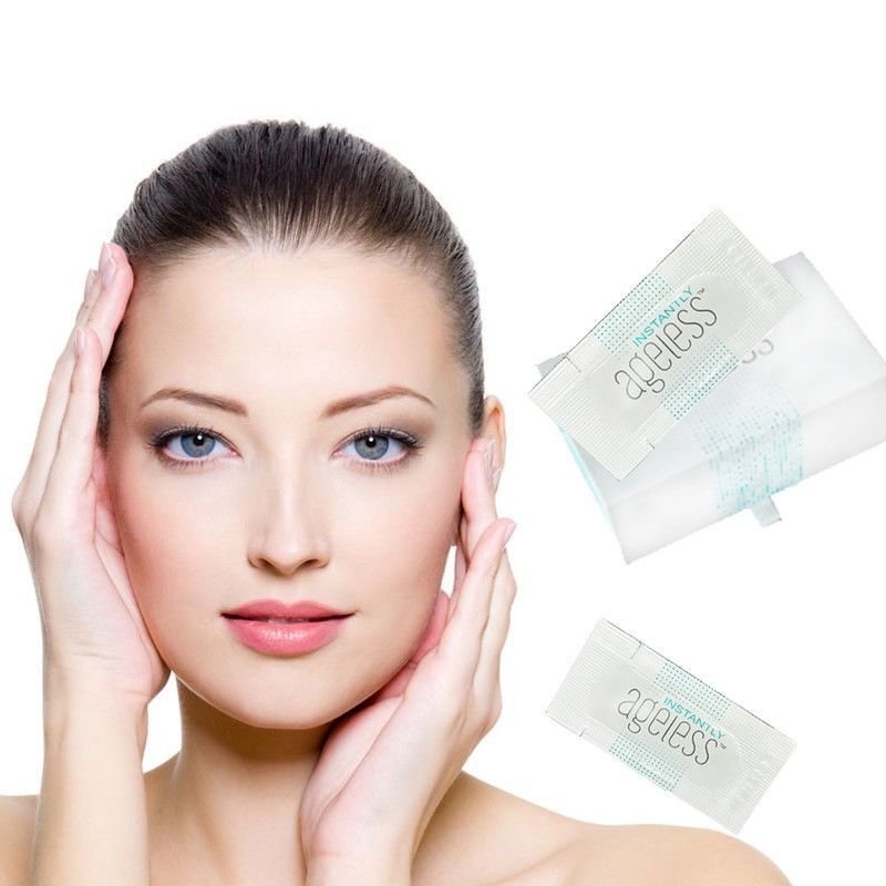 50 SACHETS INSTANTLY JEUNESSE AGELESS ANTI AGEING CREAM FACE WRINKLE FILLER