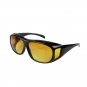 FREE SHIPPING!! NIGHTWATCH-NIGHT VISION ANTI-GLARE WRAPAROUND GLASSES FOR BRIGHT