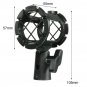 Microphone Stand Holder Suspension Clip Bracket Recording Mic Shock Shoe Mount