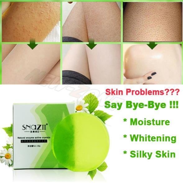 Remove Dead Skin Goose Bumps Pimples Foliculitis Whole Body Whitening Soap 40g