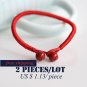 The Original Lucky Ceramic Red String Bracelets [Set of 2]  (Standard Shipping)