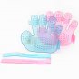 1 Pair Pet Deshedding Brush Glove (Great for Cats/Dogs)