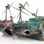 Large Aquarium Decorations Wreck Sunk Ship Plactic Boat Air Split Shipwreck Fish