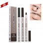 Hot Patented Microblading Eyebrow Tattoo Pen Waterproof Fork Tip Sketch Makeup
