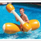 Pool Float Game 4 Pcs Water Raft Kick Bumper Inflatable Swimming Gladiator Toy