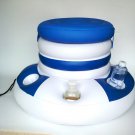 Ice Bucket Blue Pool Floats Kids Adult Swimming Party Fun Water Floating Island