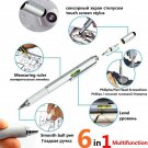 All-in-one Pocket Multifunction Tool Ballpoint Pen Screwdriver Touch Screen