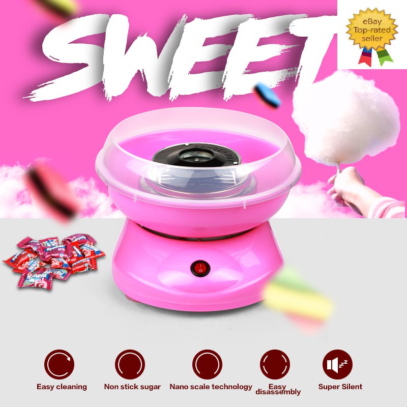 NEW Electric-DIY-Home-Cotton-Candy-Maker-Mini-Portable-Suager-Machine