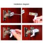 EMERGENCY HELPFUL LED SENSOR LIGHT - 10 PCS -  LED Cupboard Closet