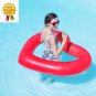 Sweet Heart Shape Swimming Ring For Women Giant Inflatable Pool Float Red