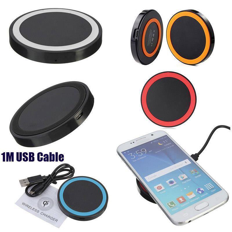 Qi Wireless Charger Mini Charging Pad for Samsung Galaxy S6 S3 S4 S5 S7 Iphone