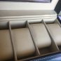 Leather Watch Jewelry Display Storage Holder Case 6 Grids Organizer Box JJ
