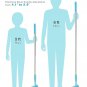 New Baseboard Buddy Extendable Microfiber Duster Cleaner adjust