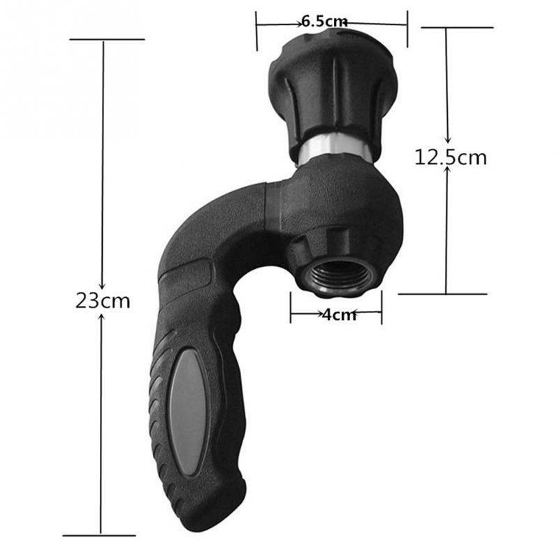 Mighty Blaster Nozzle Spray For Water Hose Adjustable Fireman