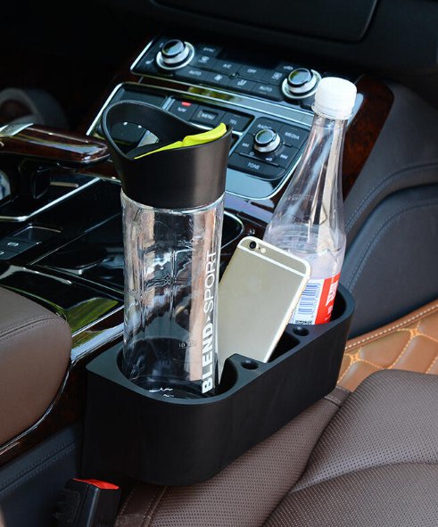 Universal Car Beverage Cup Holder Portable Vehicle Seat Gap Organizer Shelving