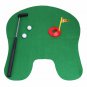 Potty Putter Funny Mini Golf Game Toilet Bathroom Putting Mat Set Gift