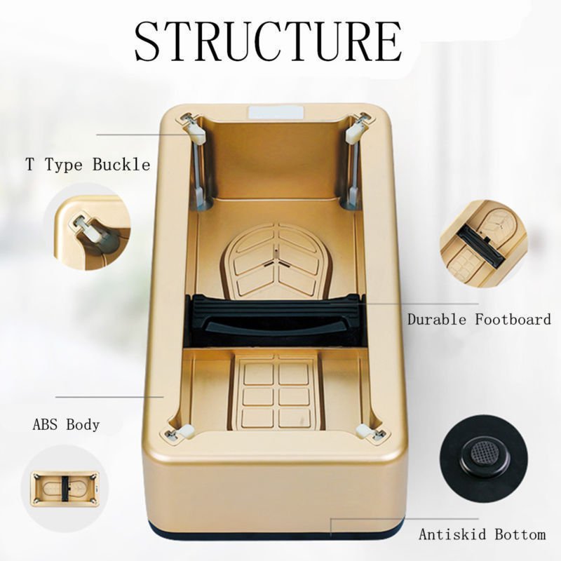 Automatic Shoe Cover Dispenser Machine Home Office Carpet Cleaning Overshoes