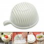 Quick Chop Salad Bowl -Easy Speed Salad Maker - Quick Chop Salad Bowl
