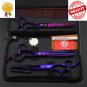7.0 inch Pet Scissors Dog Grooming Scissors Set Straight & Curved & Thinning She