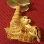 Tiger Mediterranean sea shell home decoration gift, hand made, Israel Holly Land