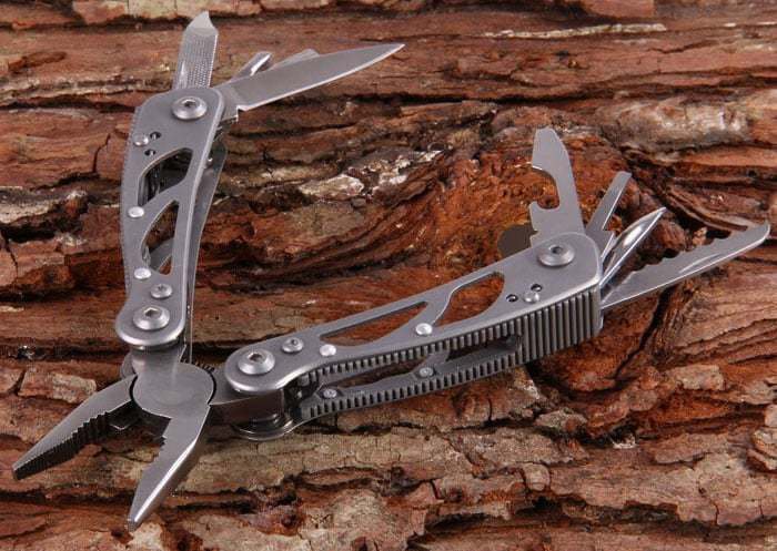 GANZO G104 - S Portable Mini 9 in 1 Multifunctional Pliers Camping Toolkit