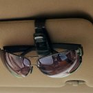 Car Auto Sun Visor Glasses Sunglasses Card Ticket Holder Clip Universal Black