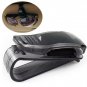 Car Auto Sun Visor Glasses Sunglasses Card Ticket Holder Clip Universal Black