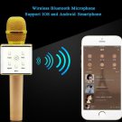 Portable Wireless Bluetooth Karaoke Microphone Q7 Stereo Bluetooth Speaker Recei