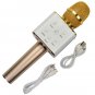 Portable Wireless Bluetooth Karaoke Microphone Q7 Stereo Bluetooth Speaker Recei