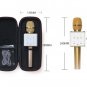 Portable Wireless Bluetooth Karaoke Microphone Q7 Stereo Bluetooth Speaker Recei