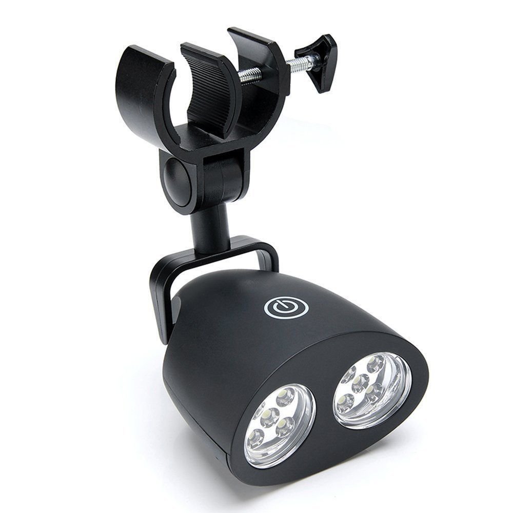 Barbecue Grill Light 10 Super Bright LED Lights Handle Bar BBQ Mount Touch Sense