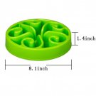 wangstar Slow Feed Dog Bowl 8 inch, Bloat Stop Dog Puzzle Bowl Maze, Cat Food