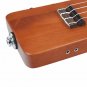 NAOMI 23 Inch Bottle Design 4 String Solid Wood Okoume Electronic Ukulele