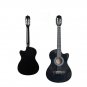 38 Inch 6 Strings 18 Fret Pink Black Color Basswood Body Classical Guitar Music Instrument For Begin