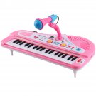 37 Key Kids Electronic Keyboard Piano Musical Toy with Microphone for Children's Toys