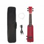 NAOMI 21 Inch Bottle Design 4 String Solid Wood Okoume Electronic Ukulele for Beginners