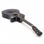 Jixing 38 Inch Wooden Angled Acoustic Guitar 6 Color Folk Guitar with Storage Bag Gift for Beginner