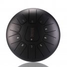 12 Inch Mini 11 Tone Steel Tongue Drum Handpan Instrument with Drum Mallets and Bag