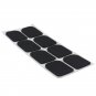 Zebra 8Pcs Silicone Alto Sax Saxophone Clarinet Mouthpiece Patches Pads Cushions